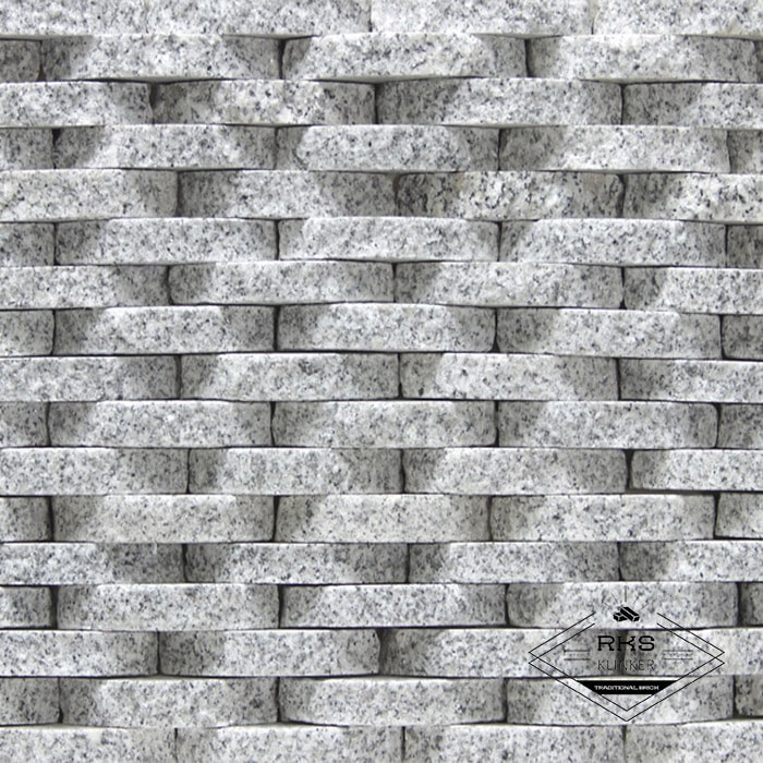 Фасадный камень Плетёнка — Гранит Белла Уайт в Волгограде